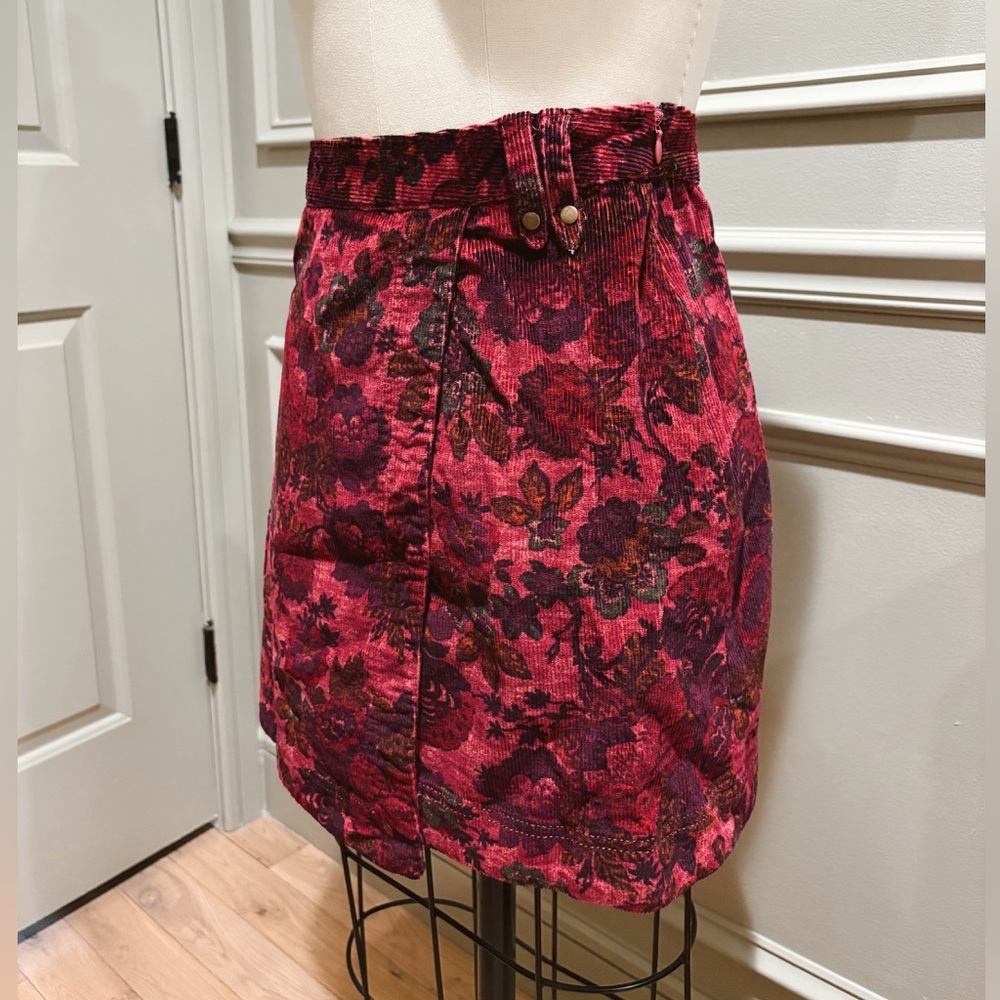 NWT Anthropologie Pilcro Corduroy Skirt
